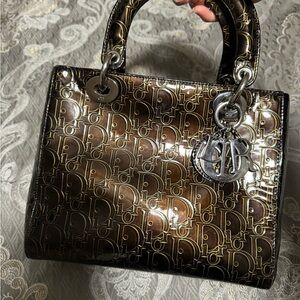 Dior Brown Monogram Handbag